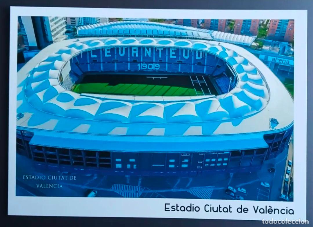 Colecionismo desportivo: POSTAL ESTADIO CIUTAT DE VAL&Egrave;NCIA LEVANTE STADIUM STADE CAMPO FUTBOL S/C
