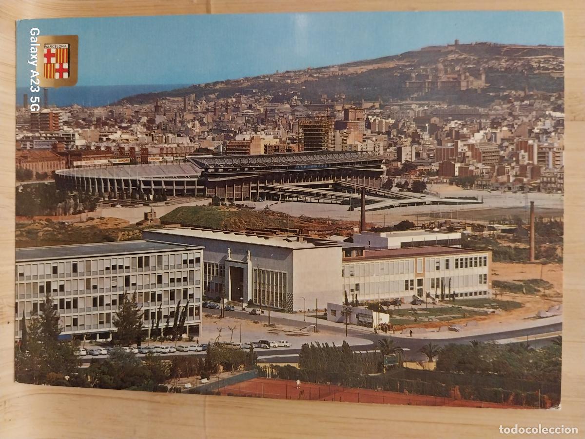 Coleccionismo deportivo: ESTADIO C F BARCELONA FUTBOL CIUDAD UNIVERSITARIA ED FISA 4326 CIRCULADA VINTAGE