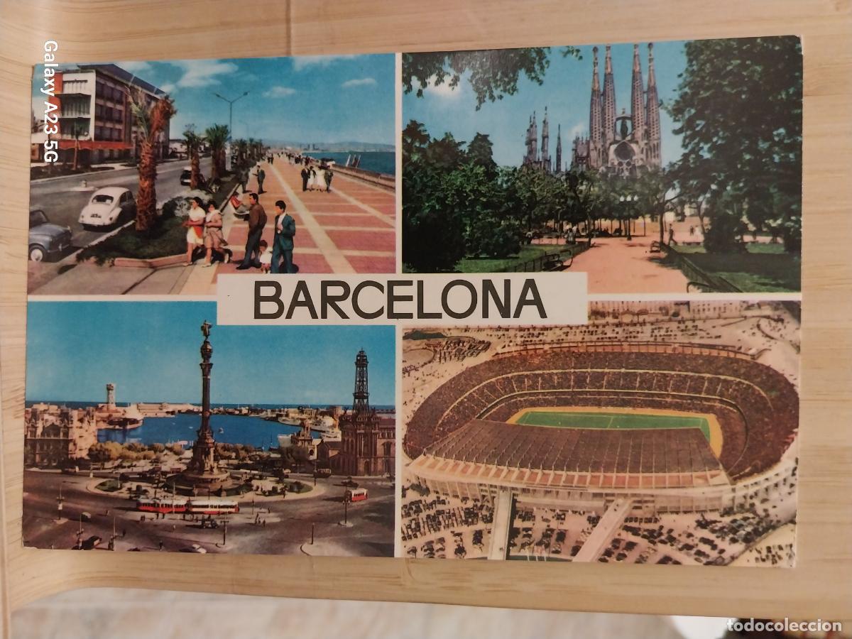 Coleccionismo deportivo: ESTADIO C F BARCELONA FUTBOL ED RAKER 25 SC ORIGINAL VISTAS