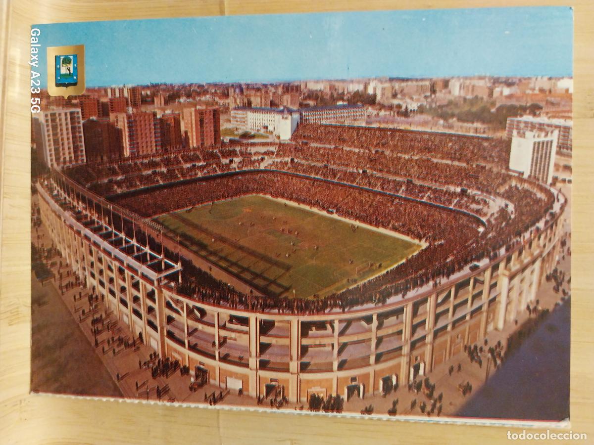 Coleccionismo deportivo: SANTIAGO BERNABEU ESTADIO FUTBOL ED FISA 70 SC ORIGINAL