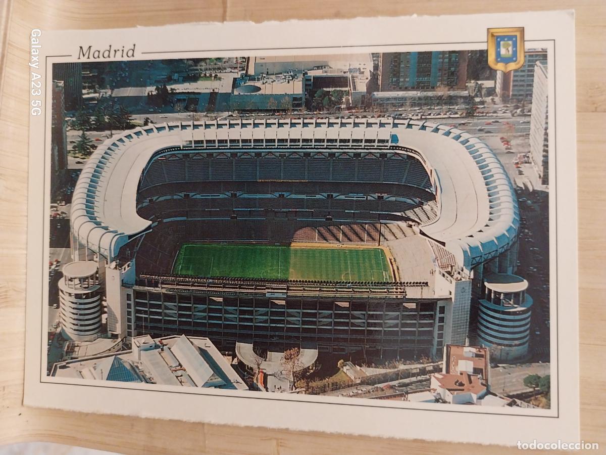 Coleccionismo deportivo: SANTIAGO BERNABEU REAL MADRID ESTADIO FUTBOL ED FISA 40 SC ORIGINAL