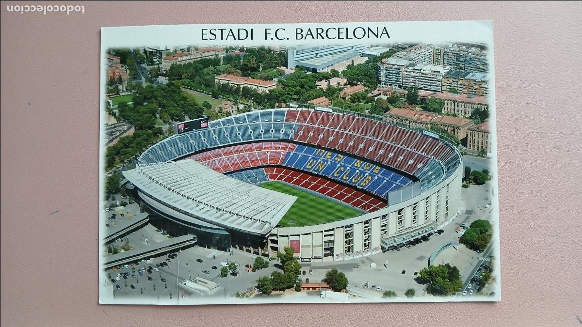 Colecionismo desportivo: POSTAL ESTADIO FC BARCELONA SPOTIFY CAMP NOU ESTADI BAR&Ccedil;A STADIUM STADE - CAMPA&Ntilde;&Agrave; B 612 S/C
