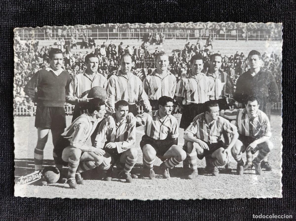 Coleccionismo deportivo: POSTAL JDP N&ordm; 52, REAL SANTANDER. EQUIPO F&Uacute;TBOL TEMPORADA 1951-52