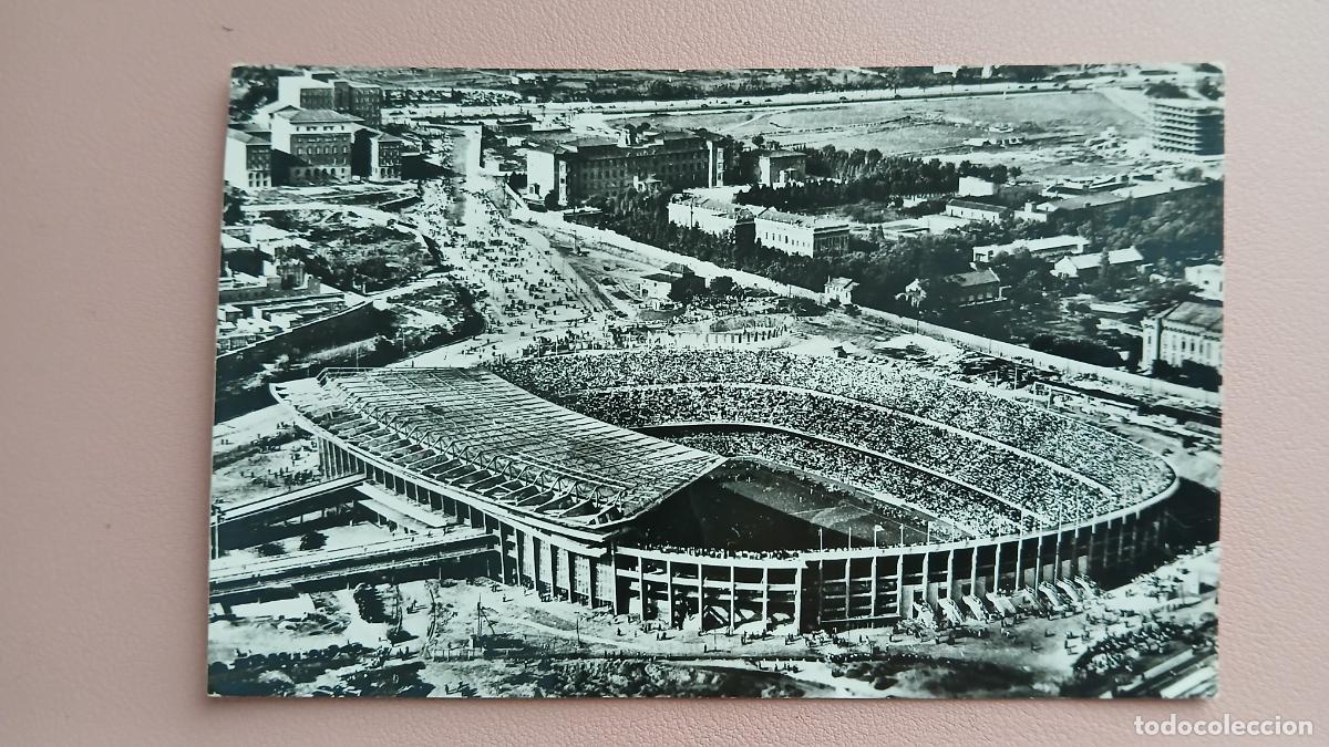 Sports collectibles: POSTAL ESTADIO FC BARCELONA CAMP NOU BAR&Ccedil;A STADIUM ESTADI SOBERANAS N&ordm; 105 ESCRITA