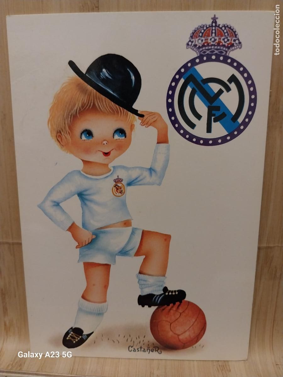 Sammelleidenschaft Sport: REAL MADRID CLUB FUTBOL ED SAVIR 736 CIRCULADA ORIGINAL ILUSTRACION CASTA&Ntilde;ER ++