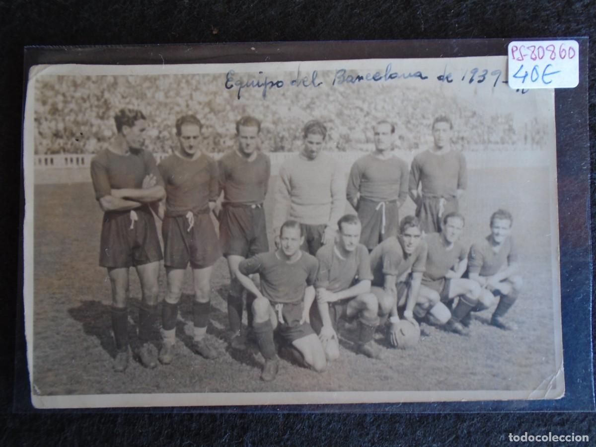 Collectionnisme sportif: (PS-80860)FOTOGRAFIA DEL F.C.BARCELONA TEMPORADA 1939-40 - ARCHIVO MAXIMO AYLAGAS HERRERA(1916-1993)