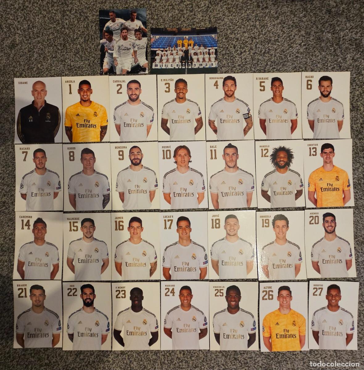 Sports collectibles: Official Real Madrid postcards