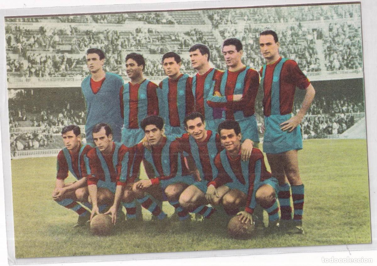 Coleccionismo deportivo: POSTAL FHER 1965 BARCELONA CLUB DE FUTBOL N&ordm; 20 SIN CIRCULAR