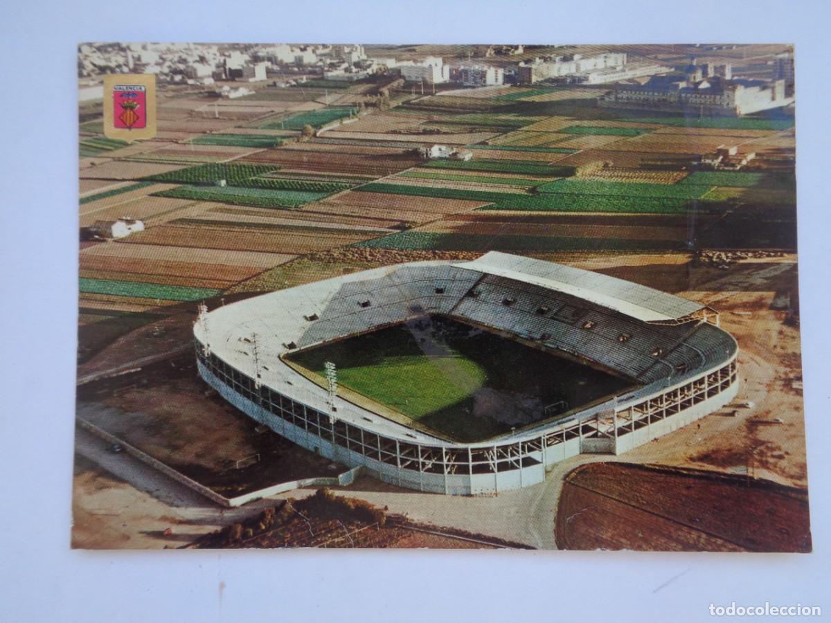 Coleccionismo deportivo: POSTAL DEL NUEVO ESTADIO DEL LEVANTE U.D. ( VALENCIA ). A&Ntilde;OS 70