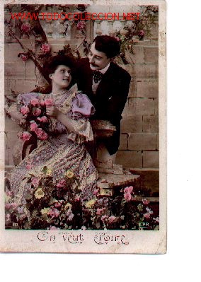 Postales: 7-687. Postal Rom&aacute;ntica - Foto 1