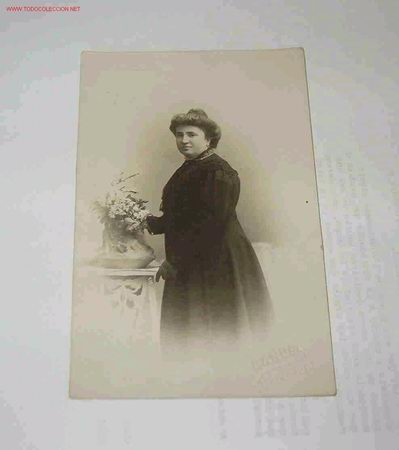 Postais: Postal de un retrato
