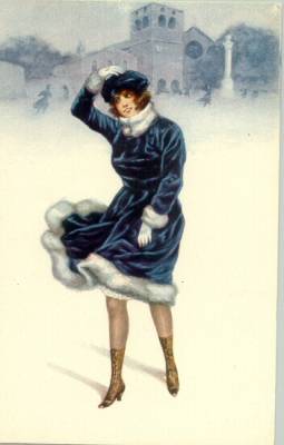 Postales: POSTAL ANTIGUA Y ARTISTICA DE MUJER