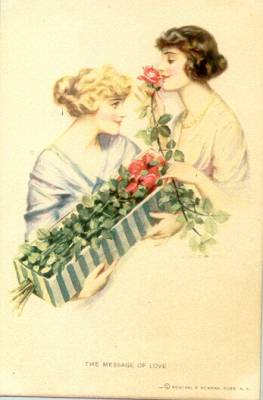 Postales: ANTIGUA POSTAL ARTISTICA DE MUJER