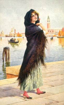 Postales: POSTAL ANTIGUA Y ARTISTICA DE MUJER