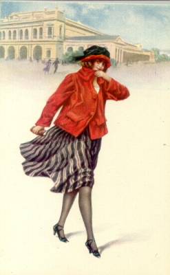 Postales: POSTAL ANTIGUA Y ARTISTICA DE MUJER
