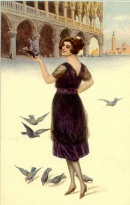Postales: POSTAL ANTIGUA Y ARTISTICA DE MUJER