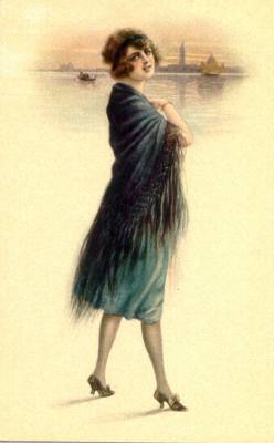 Postales: POSTAL ANTIGUA Y ARTISTICA DE MUJER