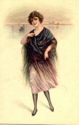 Postales: POSTAL ANTIGUA Y ARTISTICA DE MUJER
