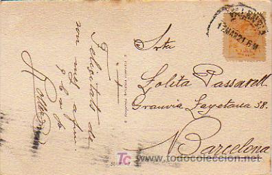 Postales: MUJER. ILUSTRADOR E. COLOMBO. - Foto 2