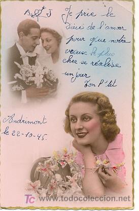 Postkarten: 7-2ay64. Postal Antigua. Romantica. JC 122