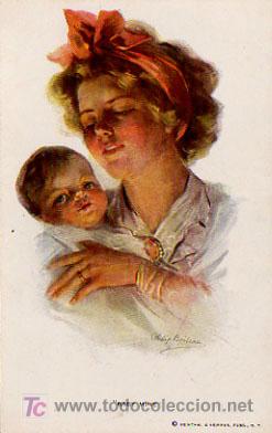 Postales: MUJER. BABY MINE. - Foto 1