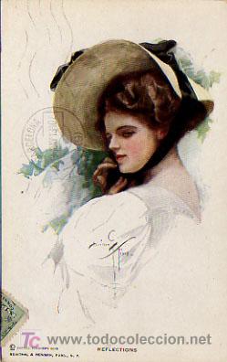 Postales: MUJER. REFLECTIONS. - Foto 1