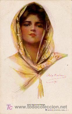 Postales: MUJER. THE ENCHANTRESS. - Foto 1