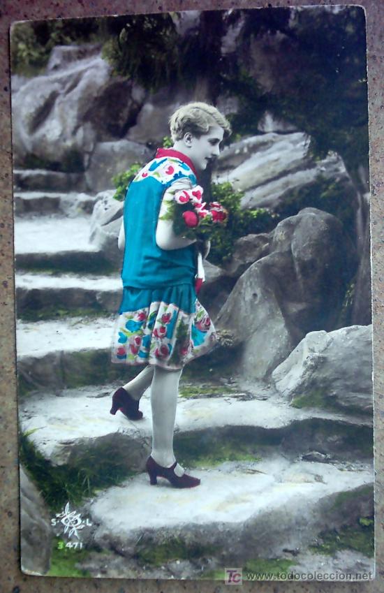 Postales: POSTAL FRANCESA COLOREADA NO CIRCULADA - Foto 1