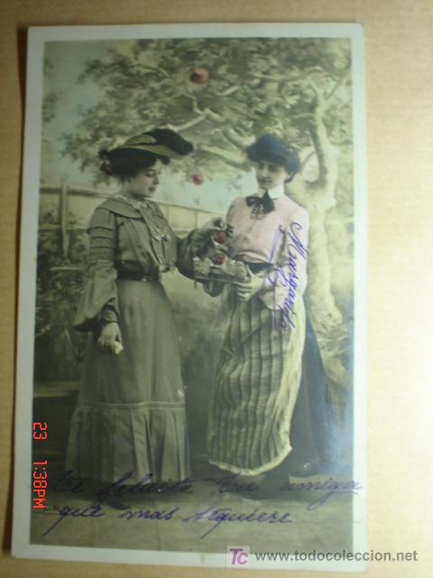 PRECIOSA POSTAL ROMANTICA--MUJER
