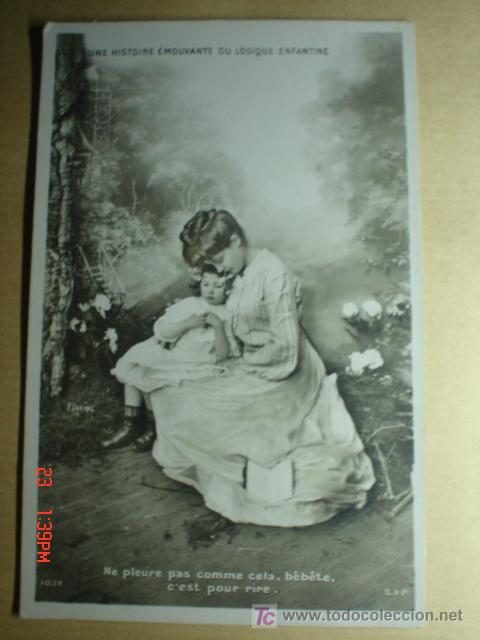 PRECIOSA POSTAL ROMANTICA--MUJER