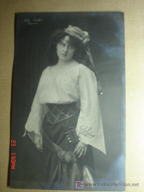 PRECIOSA POSTAL ROMANTICA--MUJER