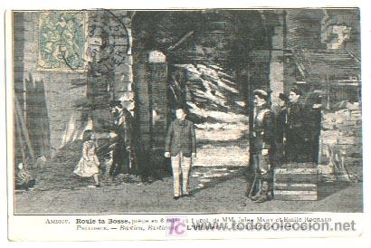 Postales: teatro: roule la bousse, de jules may y emile rochard - Foto 1