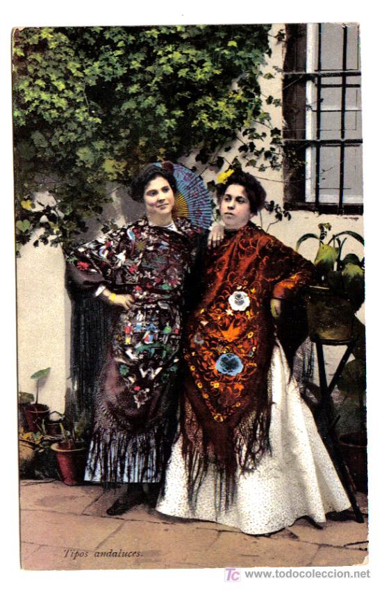Postales: Tipos andaluces