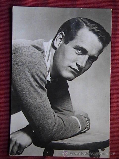 Postales: PAUL NEWMAN. Dos postales - Foto 2