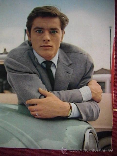 Postales: ALAIN DELON. Dos postales - Foto 2