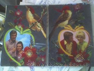 Postales: DOS POSTALES:  PAREJAS (2) NUEVAS - Foto 1