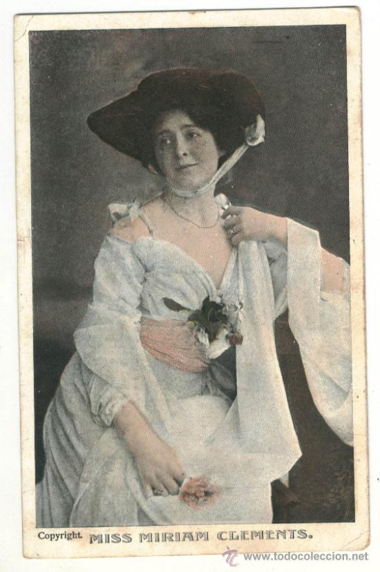 Postales: Actriz Miriam CLEMENTS - Foto 1