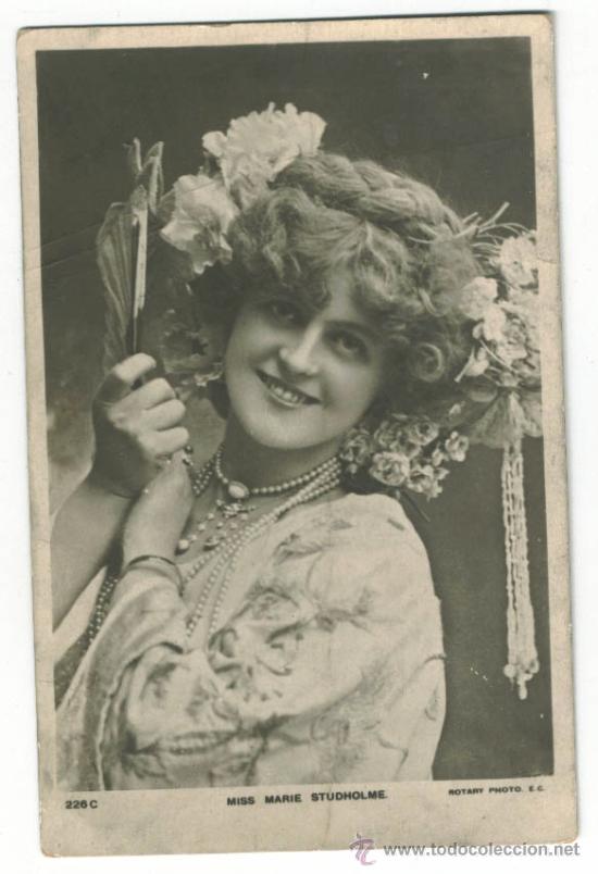 Postais: Actriz Marie STUDHOLME