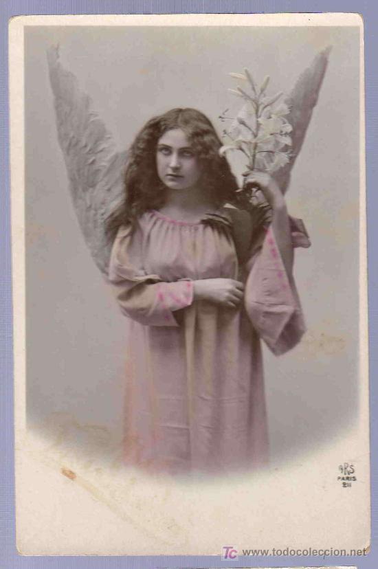 Cartoline: TARJETA POSTAL ANTIGUA ROMANTICA.