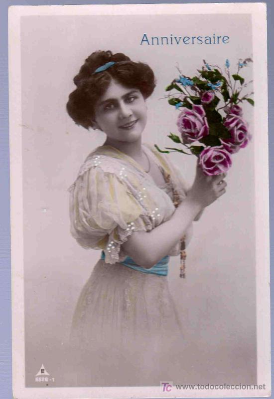 Cartoline: TARJETA POSTAL ANTIGUA ROMANTICA.