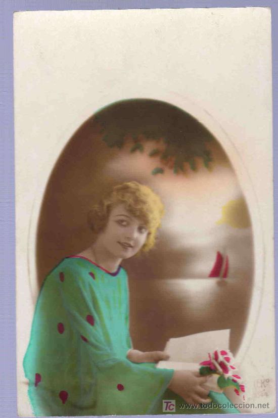 Cartoline: TARJETA POSTAL ANTIGUA ROMANTICA.