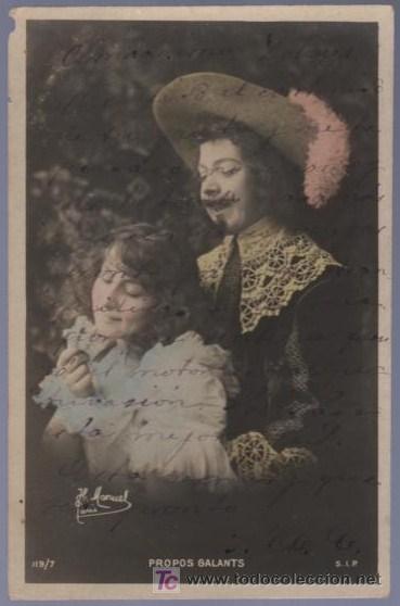 Cartoline: TARJETA POSTAL ANTIGUA DE MUJERES CON FAMILIA. REVERSO NO DIVIDIDO.