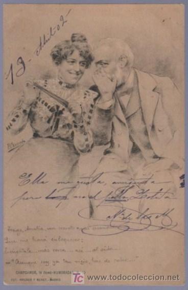 Postais: TARJETA POSTAL ANTIGUA DE MUJERES. REVERSO NO DIVIDIDO.