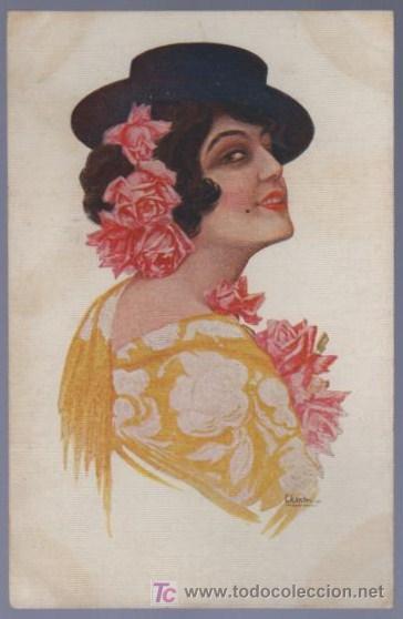 Postais: TARJETA POSTAL ANTIGUA DE MUJERES..