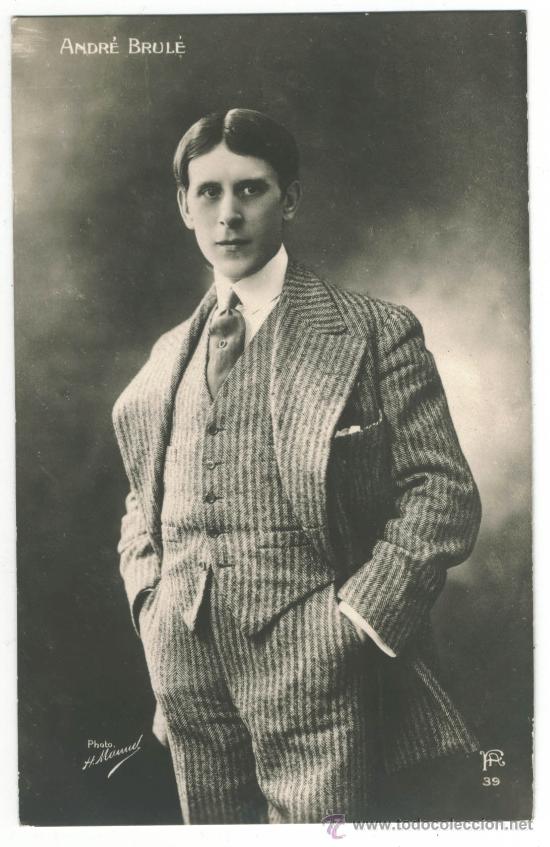Postales: Actor Andr&eacute; Brul&eacute; - Foto 1