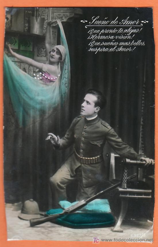 Postales: Tarjeta Postal - Sue&ntilde;o de amor - Foto 1