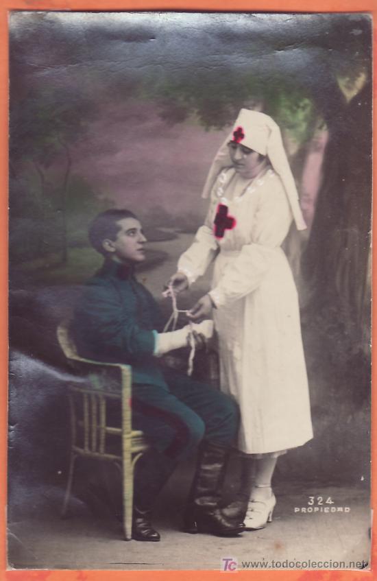 Postales: Tarjeta Postal - Enfermera - Foto 1