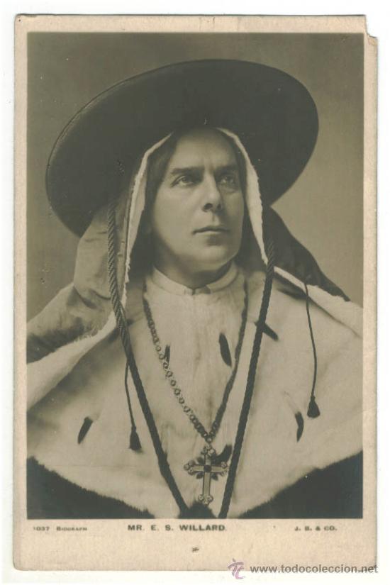 Postales: Actor E. S. WILLARD - Foto 1
