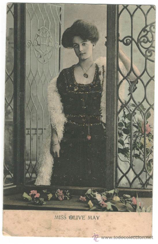 Postales: Actriz Olive MAY - Foto 1