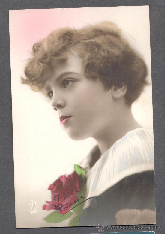 Postales: POSTAL MUJER TARRASA - Foto 1
